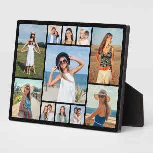 Create Your Own 11 Photo Collage Plaque