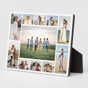 Create Your Own 11 Photo Collage Plaque