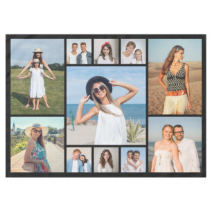 Create Your Own 11 Photo Collage Tablecloth