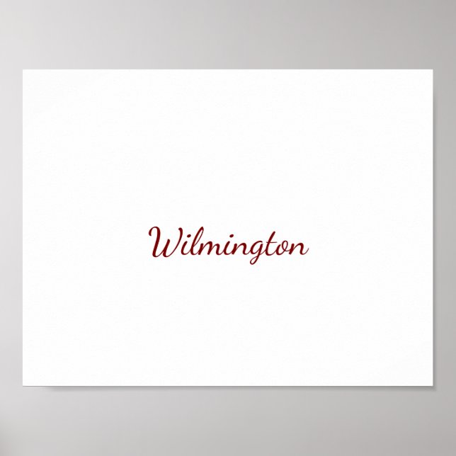 Create Your Own 11"x8.5" Matte Poster (Front)