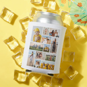Create Your Own 12 Photo Collage Can Cooler