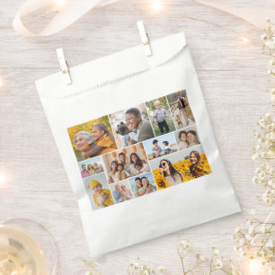 Create Your Own 12 Photo Collage Favour Bags