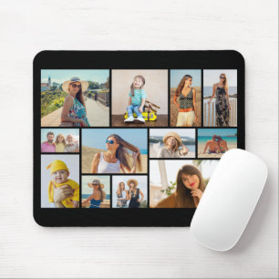 Create Your Own 12 Photo Collage  Mouse Pad