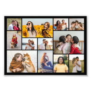 Create Your Own 12 Photo Collage Photo Enlargement