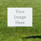 Create Your Own 12"x18" Yard Sign