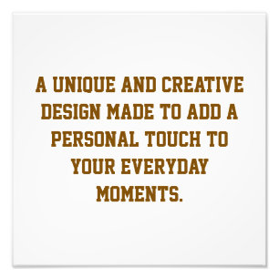 Create Your Own 12" x 12" Photo Enlargement Print
