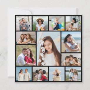 Create Your Own 13 Photo Collage Card