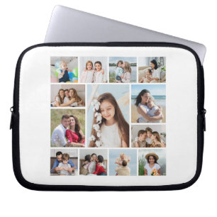 Create Your Own 13 Photo Collage Laptop Sleeve