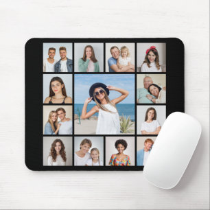 Create Your Own 13 Photo Collage Mouse Pad