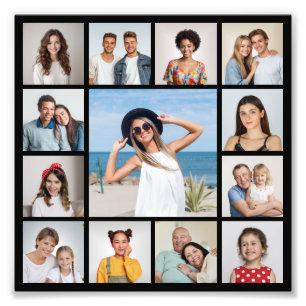 Create Your Own 13 Photo Collage Photo Enlargement Print