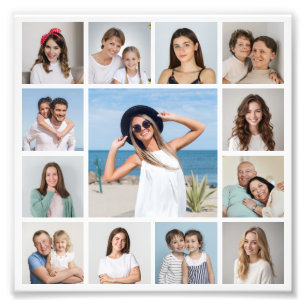 Create Your Own 13 Photo Collage Photo Enlargement Print