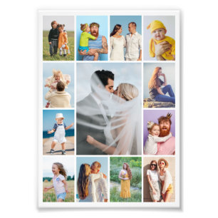 Create Your Own 13 Photo Collage Photo Enlargement Print