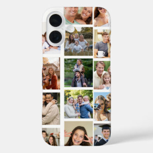 Create your Own 14 Photo Collage  iPhone 16 Case