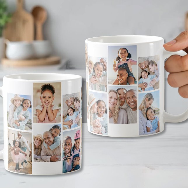 Create your Own 14 Photo Collage Coffee Mug (Create your Own 14 Photo Collage Coffee Mug)
