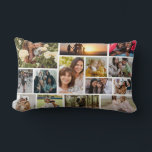 Create Your Own 14 Photo Collage Photo Block Lumbar Cushion<br><div class="desc">Elevate your memories with our 14 Custom Photo Collage – a personalised masterpiece that transforms your cherished moments into a visually stunning work of art. This meticulously crafted collage allows you to showcase four of your favourite photos in a harmonious arrangement, creating a captivating narrative that speaks to the heart....</div>