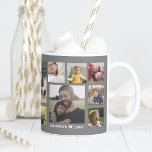 Create Your Own 15 Family Photo Collage Grey Coffee Mug<br><div class="desc">Unique photo collage mug to personalise with 15 photographs. Add your family name, year to make it exclusive.The 'family is everything' quote makes it  a special keepsake gift for holidays and special occasions.</div>