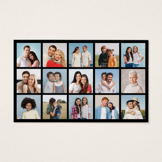 Create Your Own 15 Photo Collage (Front)