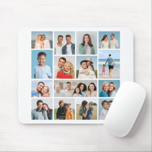 Create Your Own 15 Photo Collage Mouse Pad