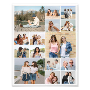 Create Your Own 15 Photo Collage Photo Enlargement Print