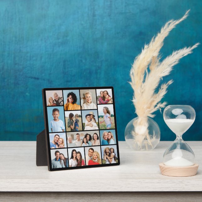 Create Your Own 15 Photo Collage Plaque (Insitu)