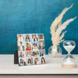 Create Your Own 15 Photo Collage Plaque