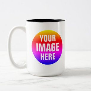 Create Your Own 15oz Two Tone Coffee Mug
