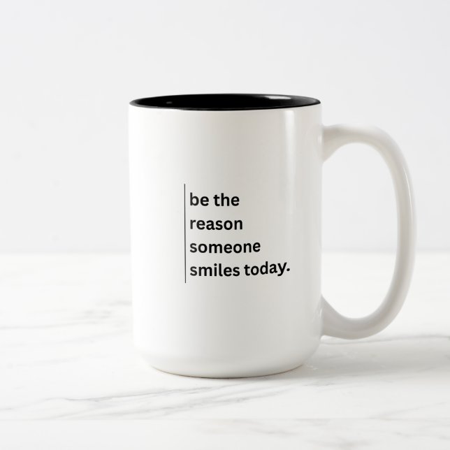 Create Your Own 15oz Two Tone Coffee Mug (Right)