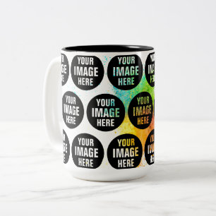 Create Your Own 15oz Two Tone Coffee Mug