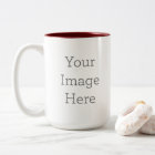 Create Your Own 15oz Two Tone Coffee Mug