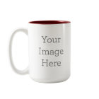 Create Your Own 15oz Two Tone Coffee Mug