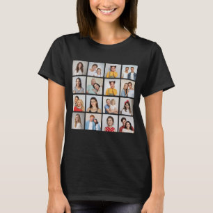 Create Your Own 16 Photo Collage T-Shirt