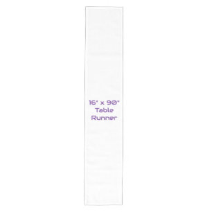 Create Your Own 16" x 90" Table Runner