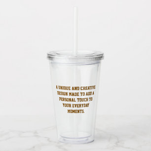 Create Your Own 16oz Clear Tumbler