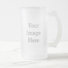 Create Your Own 16oz Frosted Glass Beer Mug