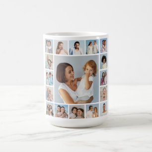 Create Your Own 17 Photo Collage  Coffee Mug