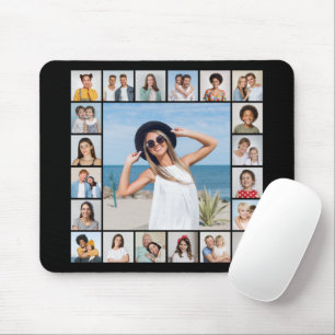 Create Your Own 17 Photo Collage Mouse Pad