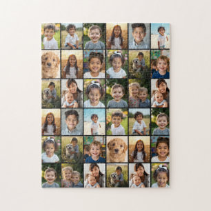 Create Your Own 18 Photo Collage Jigsaw Puzzle