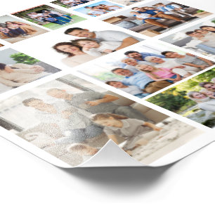 Create Your Own 19 Photo Collage Print