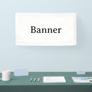 Create Your Own 1.6' x 3' Indoor Banner