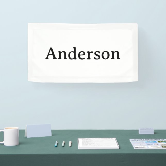 Create Your Own 1.6' x 3' Indoor Banner (Tradeshow)