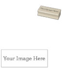 Create Your Own 1" x 2.5" Maple Wood Art Stamp