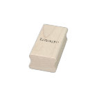 Create Your Own 1" x 2.5" Wood Art Stamp