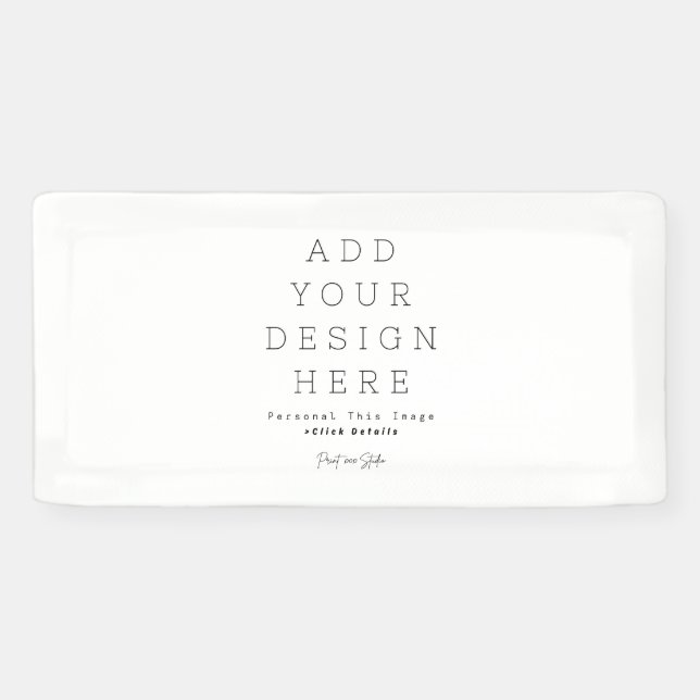 Create Your Own 1' x 2' Banner (Horizontal)