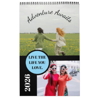 Create Your Own 2025 Photo Friends Travel Calendar