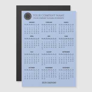 Create Your Own 2026 Company Calendar Magnet