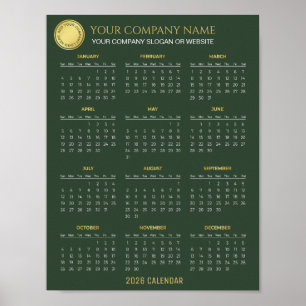 Create Your Own 2026 Company Calendar    Poster