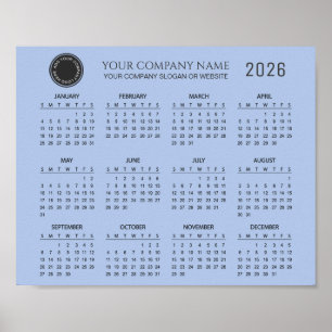Create Your Own 2026 Company Calendar    Poster