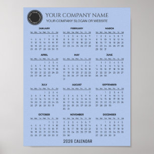 Create Your Own 2026 Company Calendar    Poster