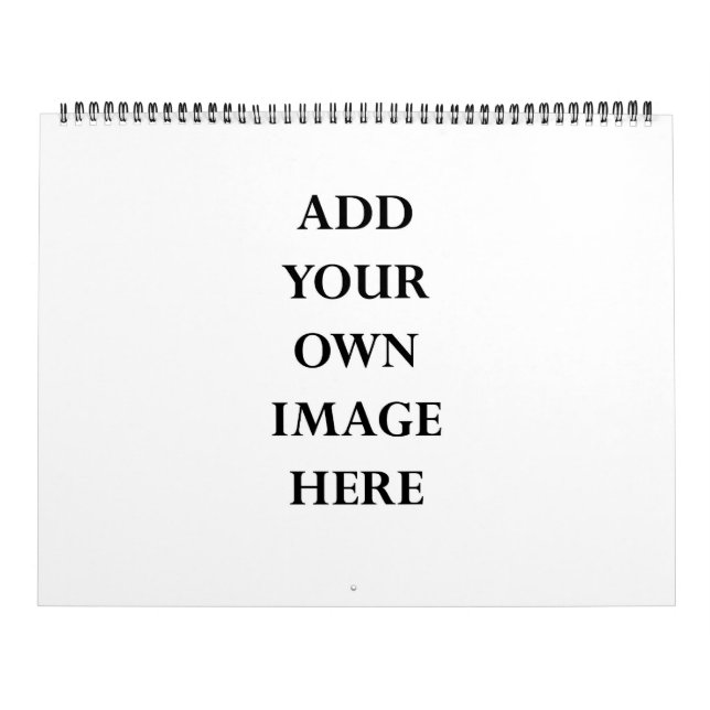 create your own 2027 large calendar (Cover)