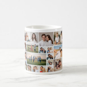 Create Your Own 20 Photo Collage  Coffee Mug